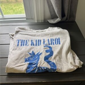 The Kid Laroi White and Blue 2022 Merch T-Shirt